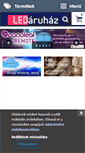 Mobile Screenshot of ledaruhaz.hu