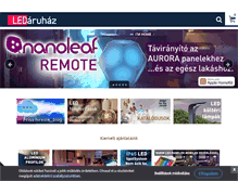 Tablet Screenshot of ledaruhaz.hu